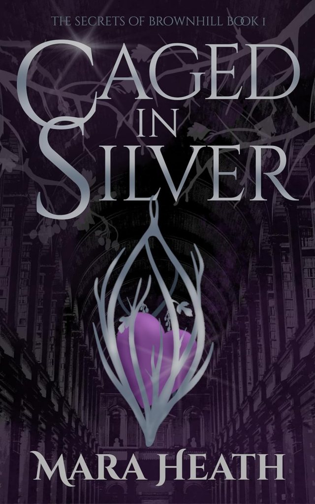 An image of the cover for the book Caged in Silver.